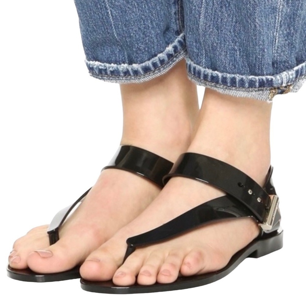 melissa + JASON WU Charlotte Sandals Black Sz 6